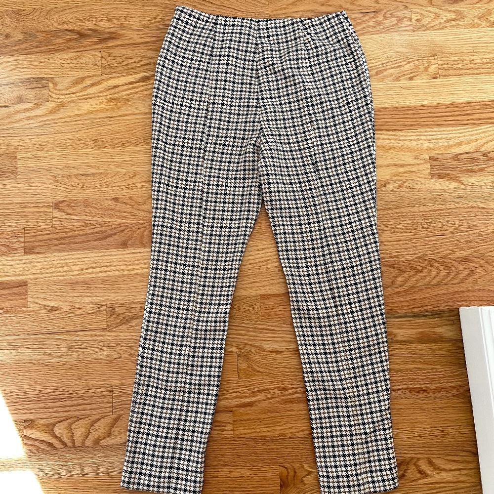 Who What Wear Fall Plaid Pants Sz 10 EUC